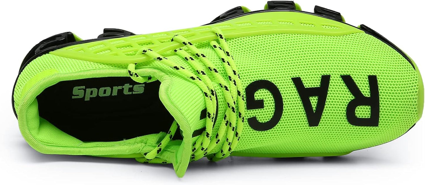 Mens Slip on Road Running Shoes Breathable Lightweight Comfortable Walking Shoes Athletic Gym Tennis Shoes for Men