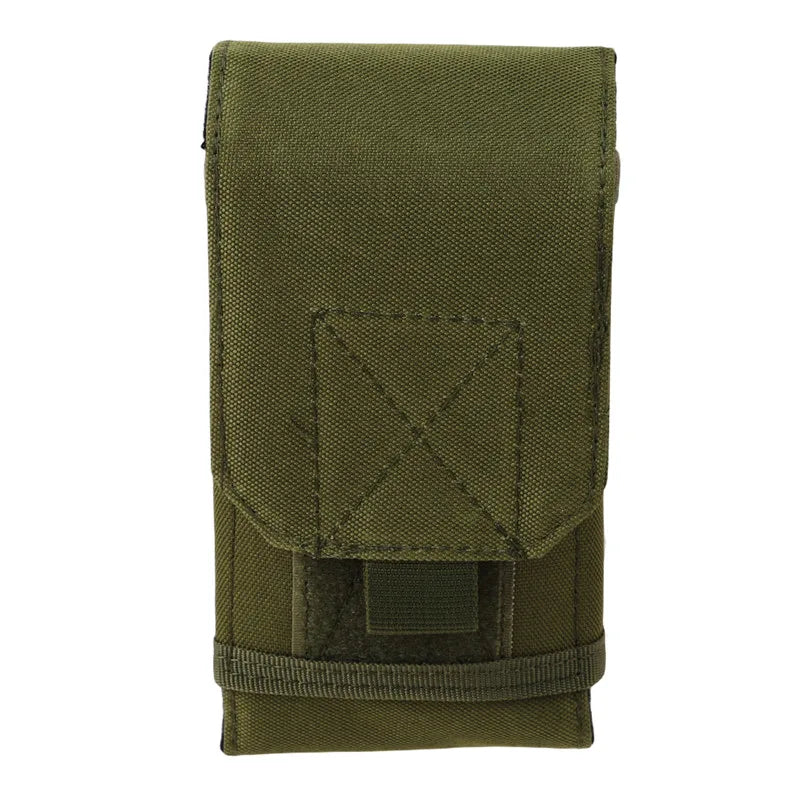 Outdoor Camouflage Bag Army Phone Holder Sport Waist Belt Case Waterproof Nylon Sport Camo Bags
