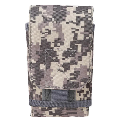 Outdoor Camouflage Bag Army Phone Holder Sport Waist Belt Case Waterproof Nylon Sport Camo Bags