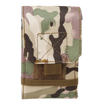 Outdoor Camouflage Bag Army Phone Holder Sport Waist Belt Case Waterproof Nylon Sport Camo Bags