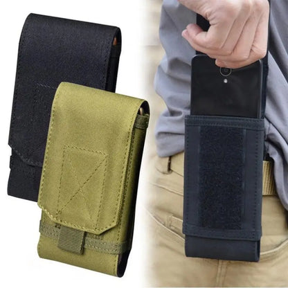 Outdoor Camouflage Bag Army Phone Holder Sport Waist Belt Case Waterproof Nylon Sport Camo Bags