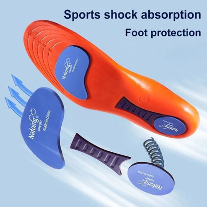 Sport Insoles for Shoes Sole Shock Absorption  Breathable Cushion Running Insoles for Feet Man Women Orthopedic Insoles