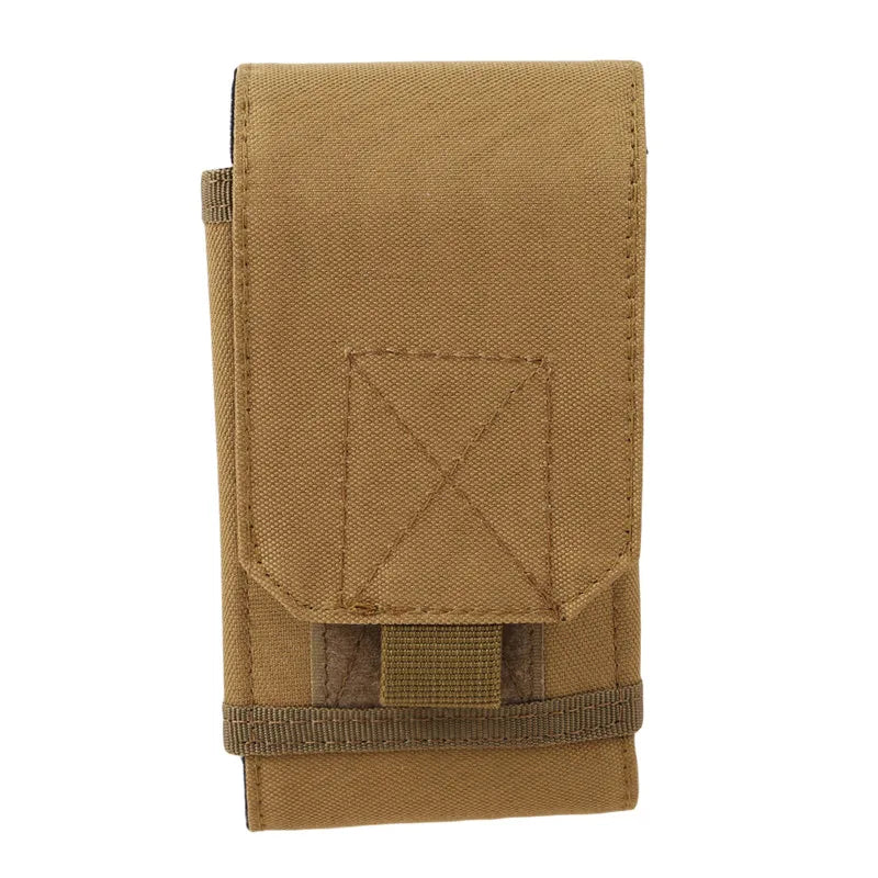 Outdoor Camouflage Bag Army Phone Holder Sport Waist Belt Case Waterproof Nylon Sport Camo Bags