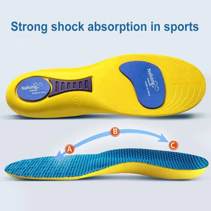 Sport Insoles for Shoes Sole Shock Absorption  Breathable Cushion Running Insoles for Feet Man Women Orthopedic Insoles