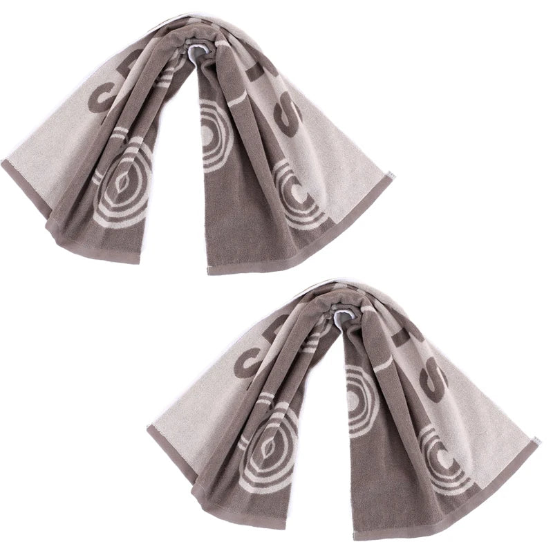 Pure cotton sport towel, soft and breathable, absorbent towel suitable for yoga, sports, gym, exercise, and more activities