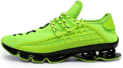 Mens Slip on Road Running Shoes Breathable Lightweight Comfortable Walking Shoes Athletic Gym Tennis Shoes for Men